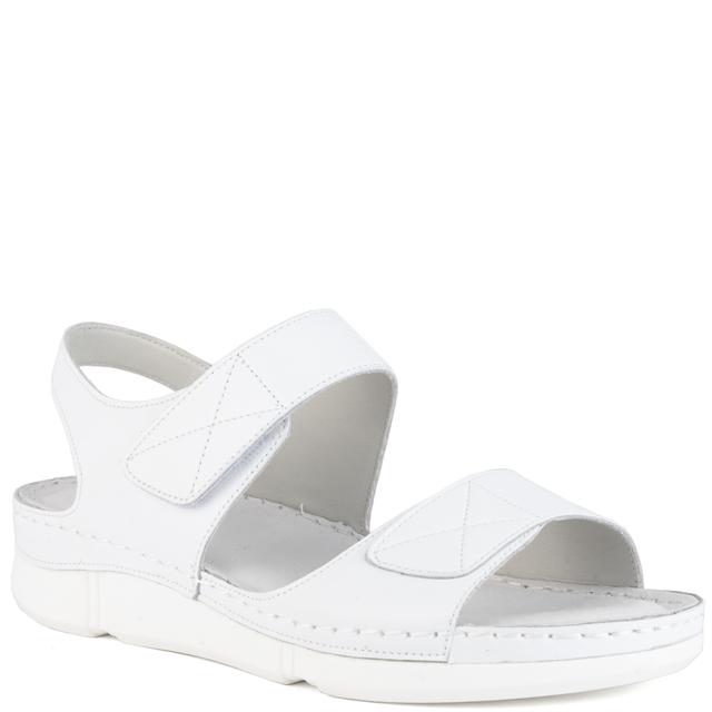 Basutės moterims, Balta, Sandals