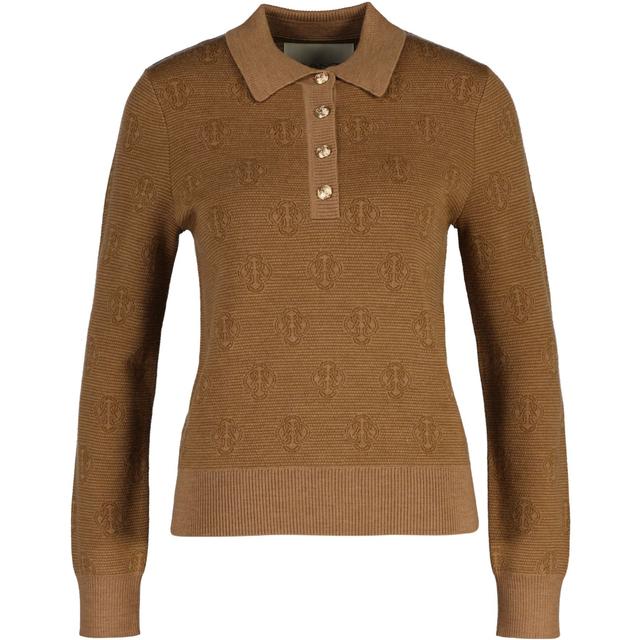 Megztinis moterims, Ruda, monogram knit polo