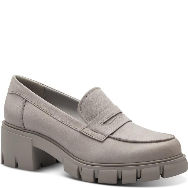 Loaferiai moterims, Pilka, LOAFERS