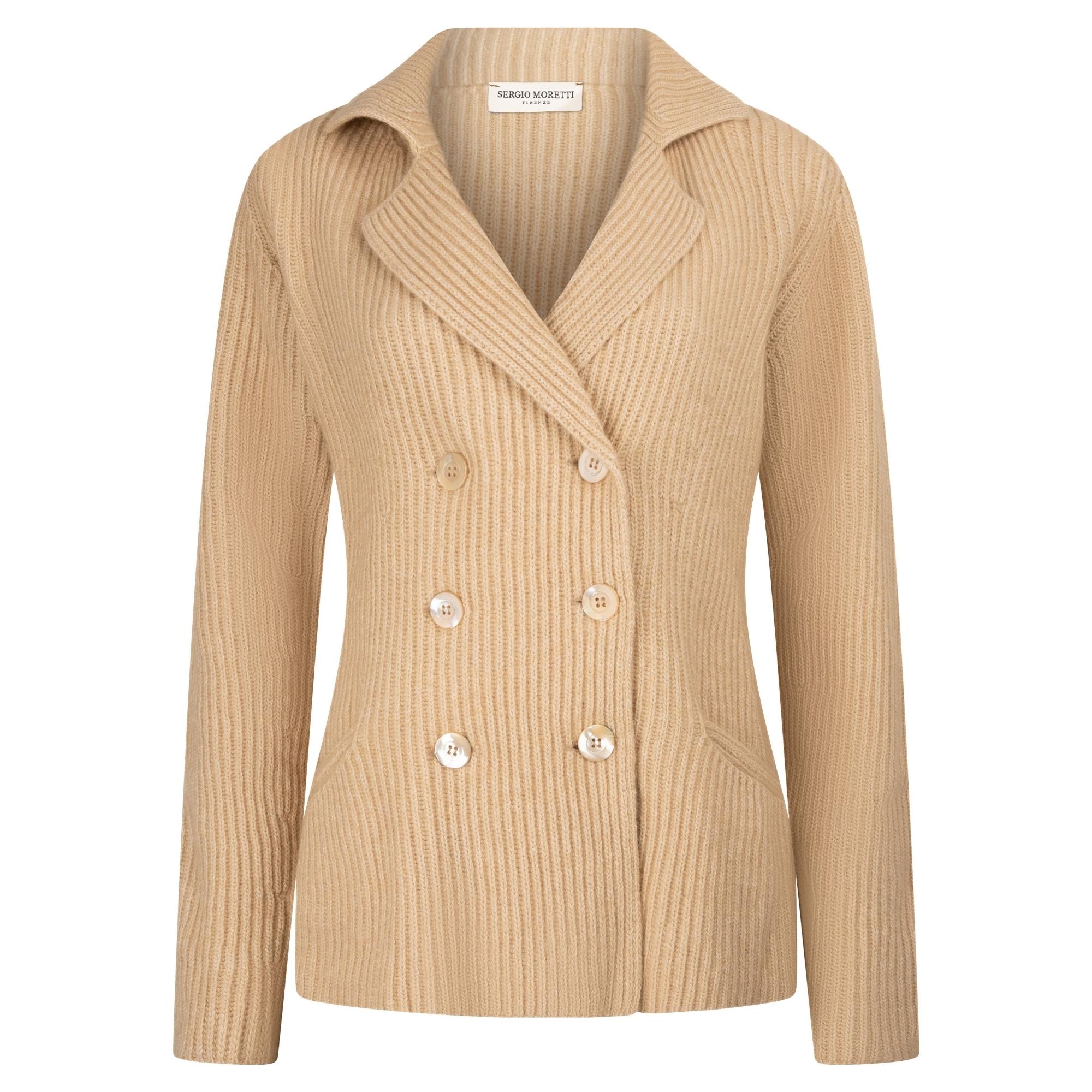 Kardiganas moterims, Smėlio, Cardigans, smr6597-25201