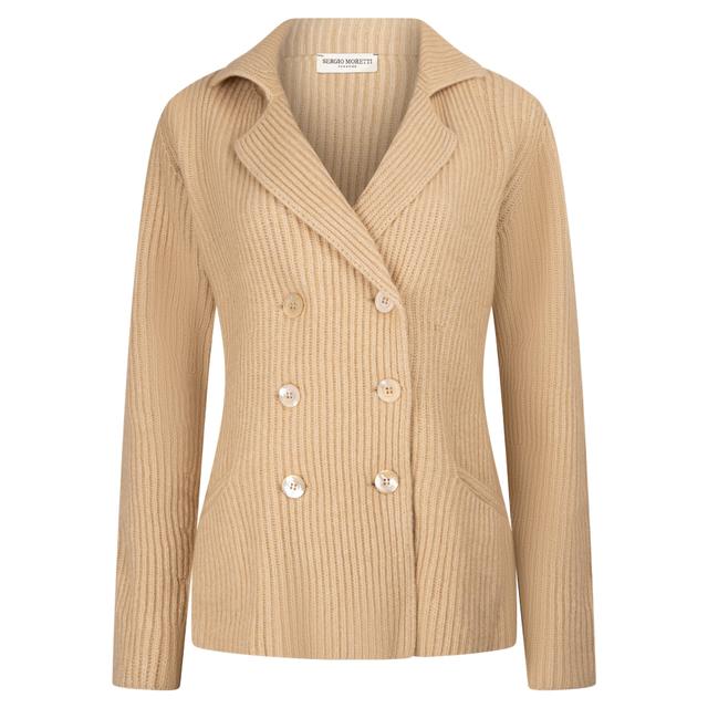 Kardiganas moterims, Smėlio, Cardigans, smr6597-25201