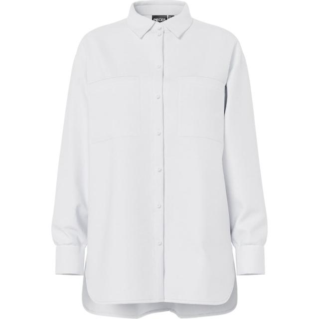 Marškiniai ilgomis rankovėmis moterims, Balta, Melia shirt