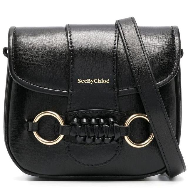 Rankinė per petį moterims, Juoda, Saddie satchel bag