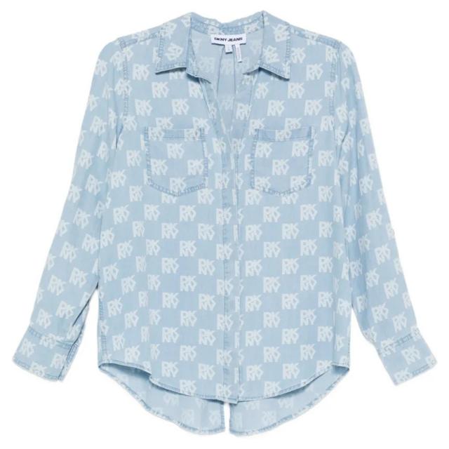 Marškiniai trump. rankovėmis moterims, Mėlyna, Btn frt shirt