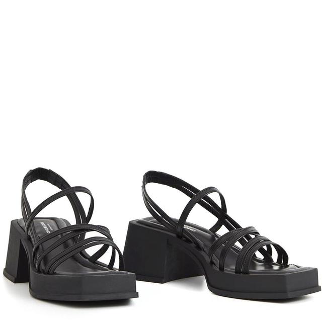 Basutės moterims, Juoda, Hennie sandals