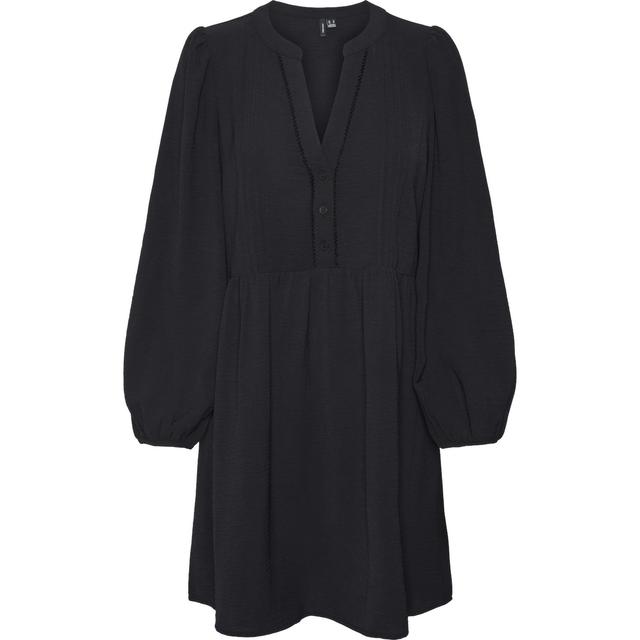 Mini suknelė moterims, Juoda, Emma lace dress