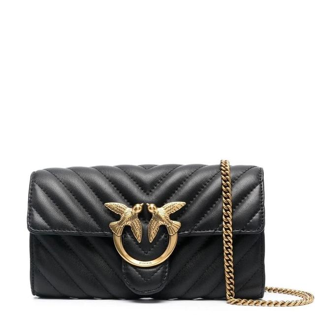 Piniginė moterims, Juoda, Love one wallet