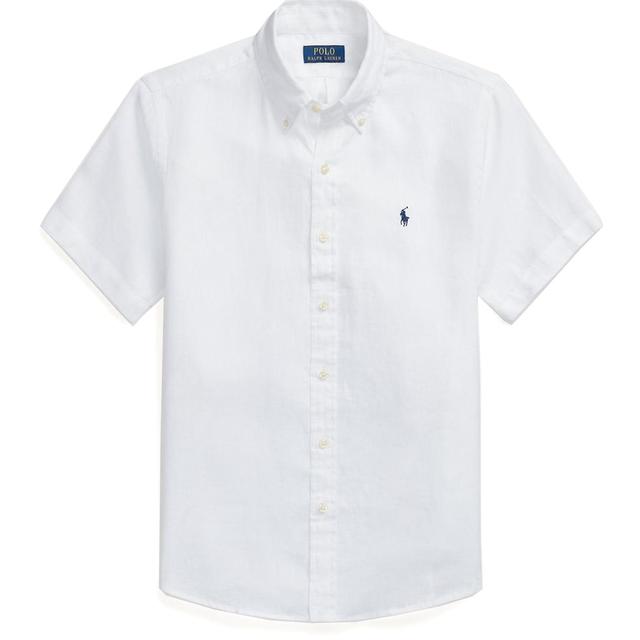 Marškiniai trump. rankovėmis vyrams, Balta, Short sleeve sport shirt