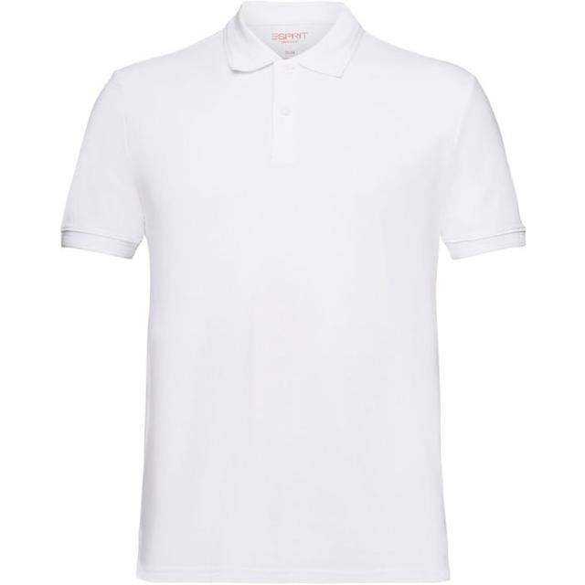 Polo marškiniai trumpos rank. moterims, Balta, Polo shirts short