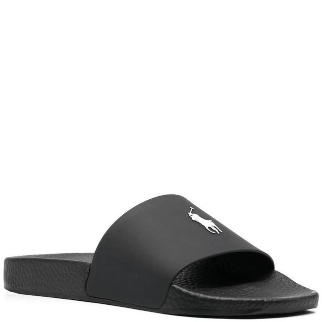 Šlepetės vyrams, Juoda, Polo slide