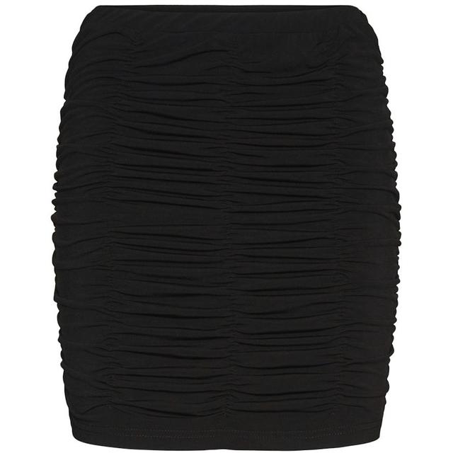 Mini sijonas moterims, Juoda, NMCASSIE HW MINI SKIR