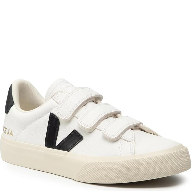 Laisvalaikio bateliai moterims, Balta, Recife leath sneakers