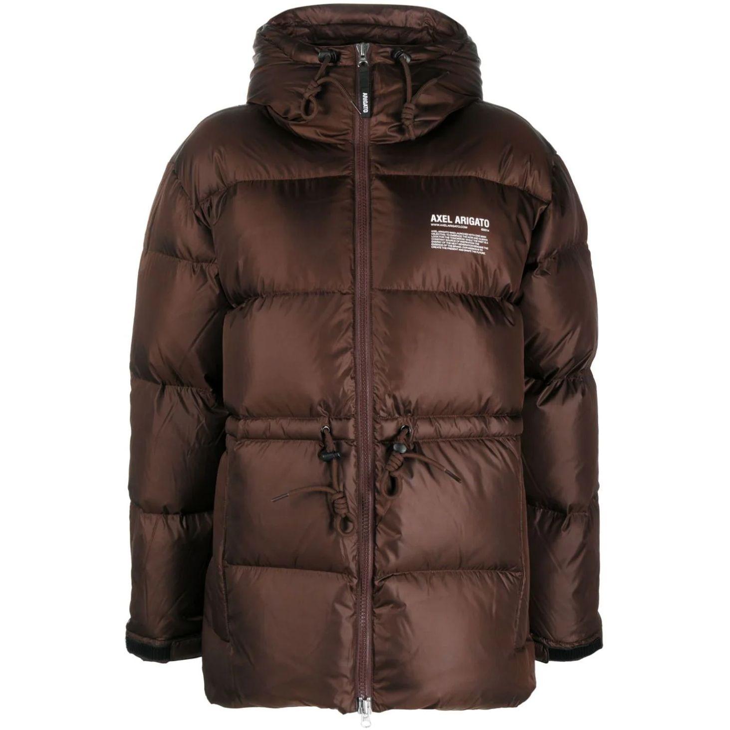 Pūkinė striukė moterims, Ruda, Rhode down jacket