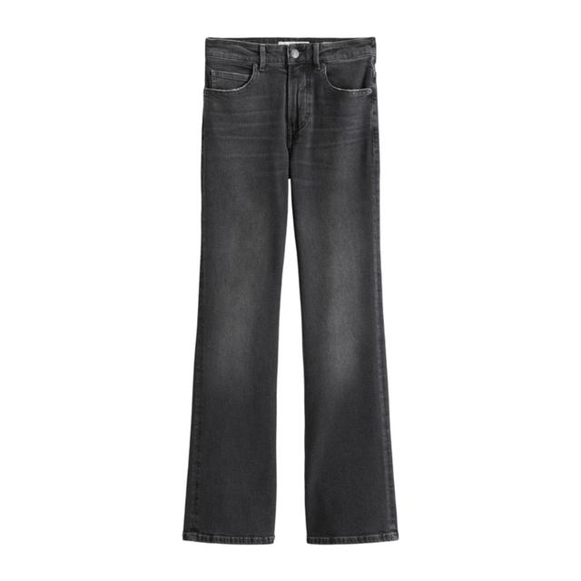 Platėjantys džinsai moterims, Pilka, 506923112235 Flared