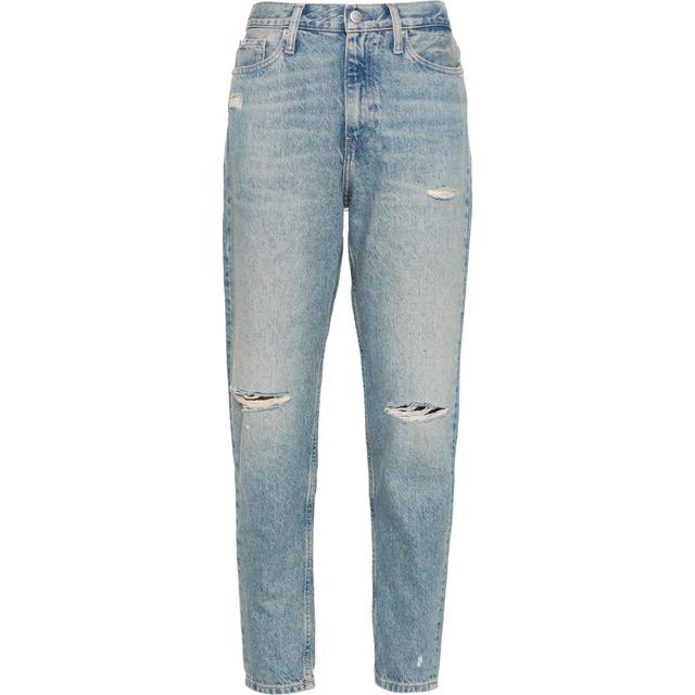 Tiesūs džinsai moterims, Mėlyna, Jogger