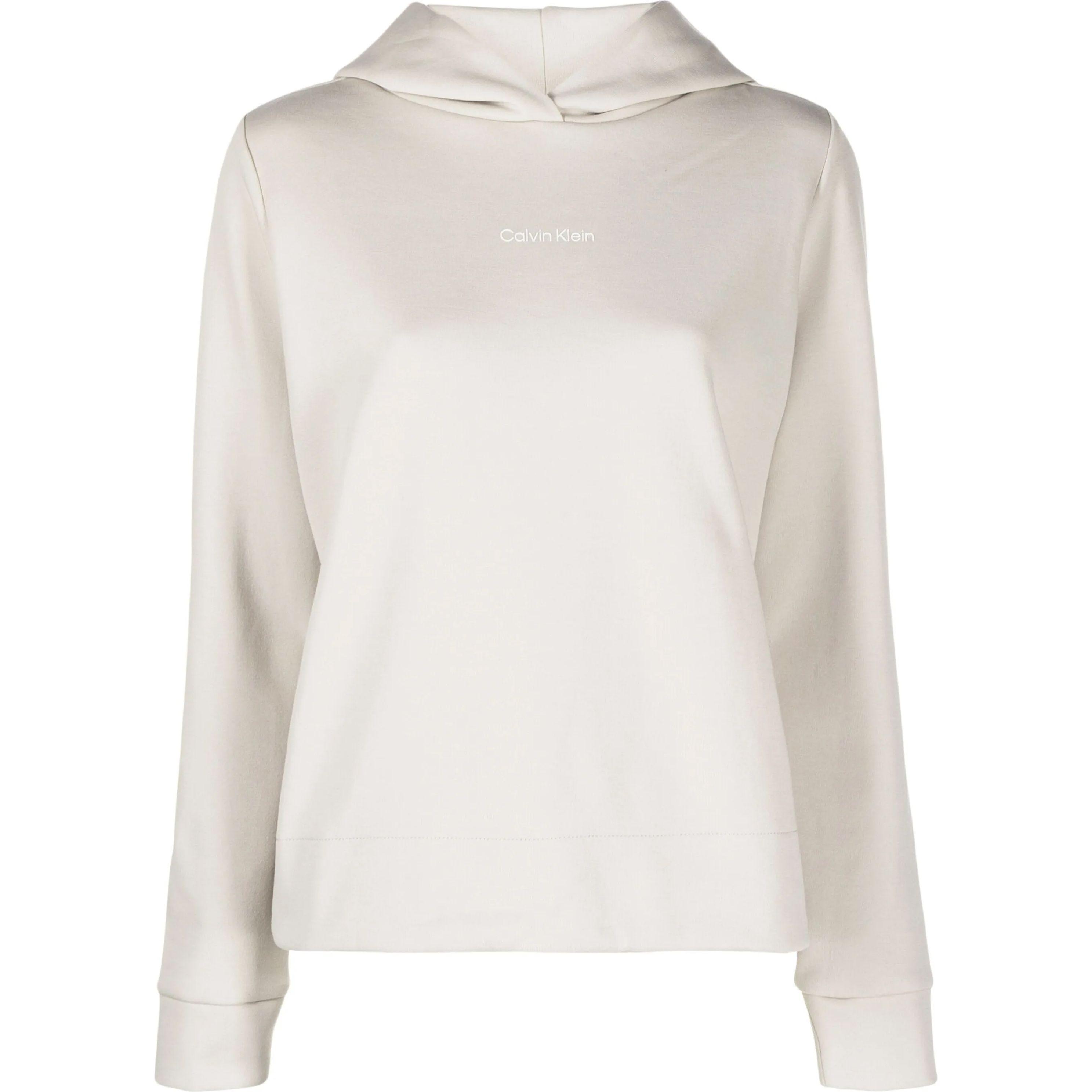 Džemperis moterims, Pilka, Micro logo ess hoodie