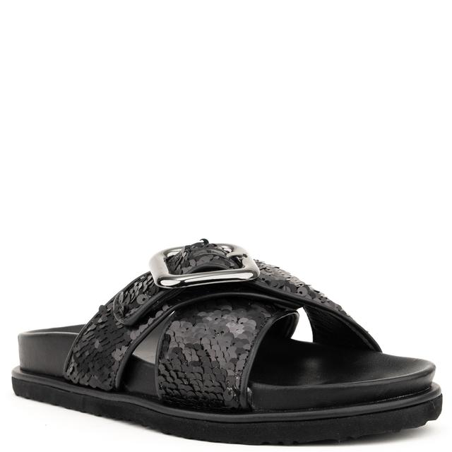 Šlepetės moterims, Juoda, Slippers