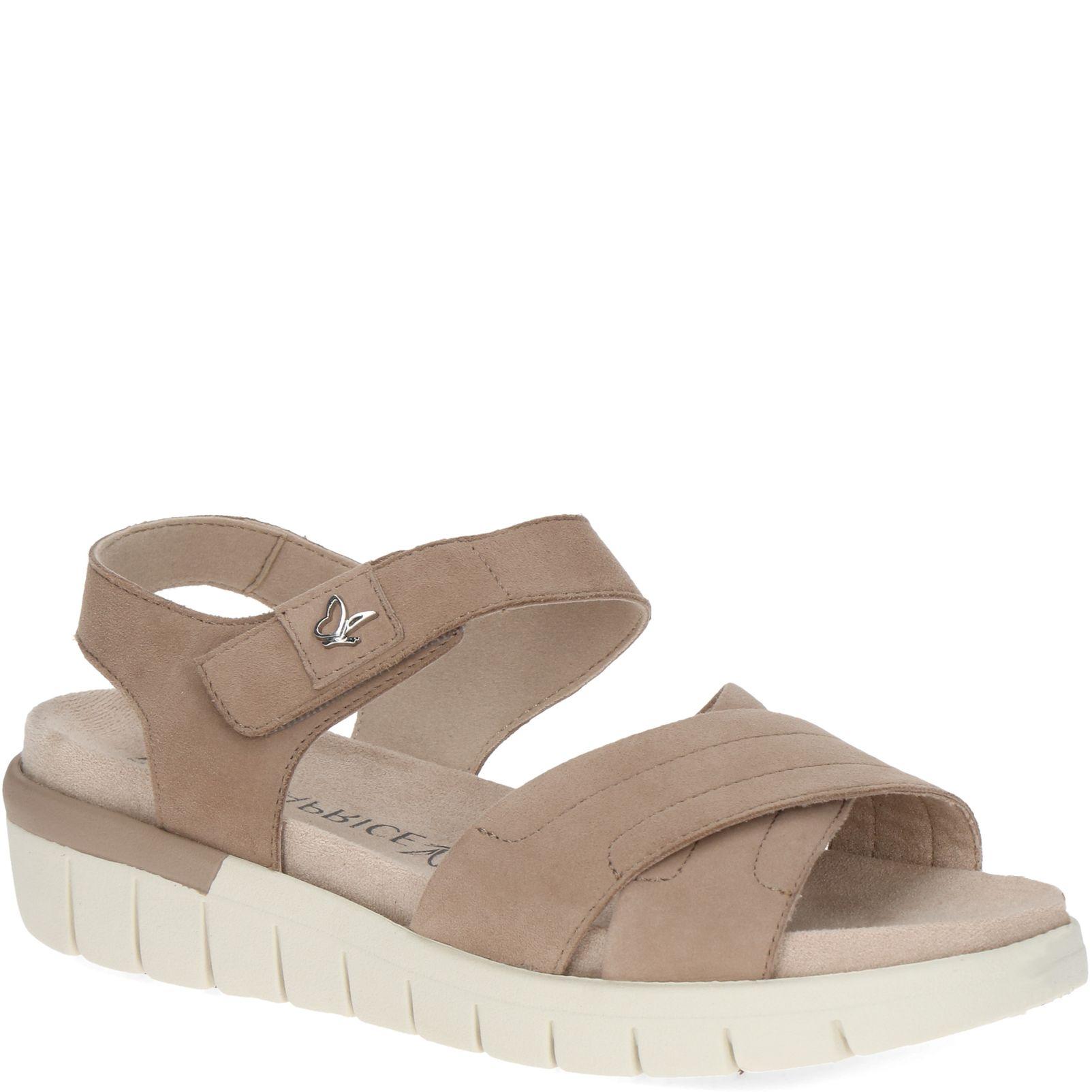 Basutės moterims, Ruda, Sandals