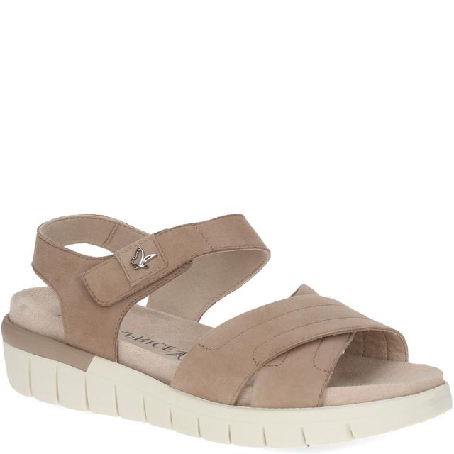 Basutės moterims, Ruda, Sandals