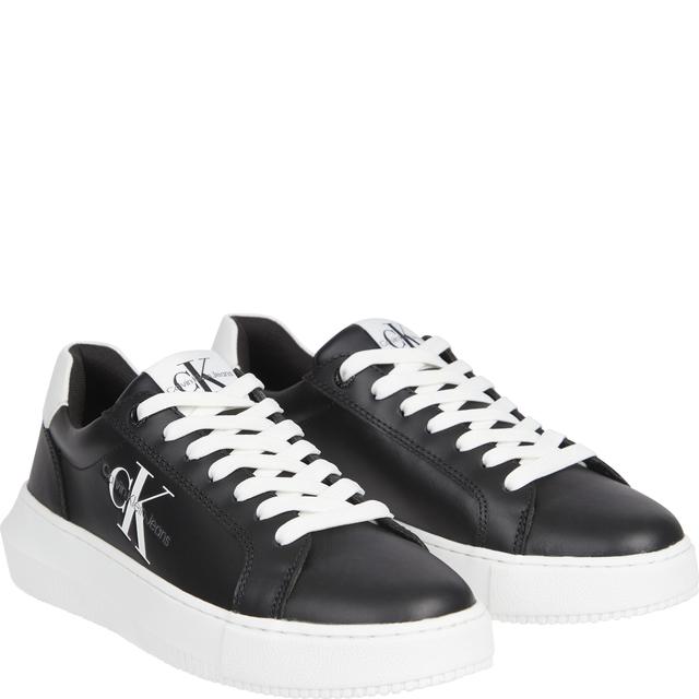 Laisvalaikio bateliai moterims, Juoda, Chunky cupsole laceup leisure