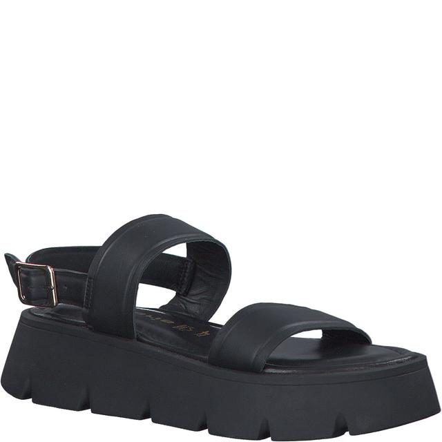 Basutės moterims, Juoda, SANDALS