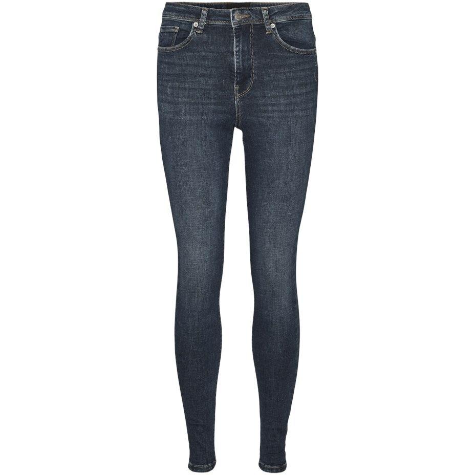 Tiesūs džinsai moterims, Mėlyna, VMSOPHIA HR SKINNY JE