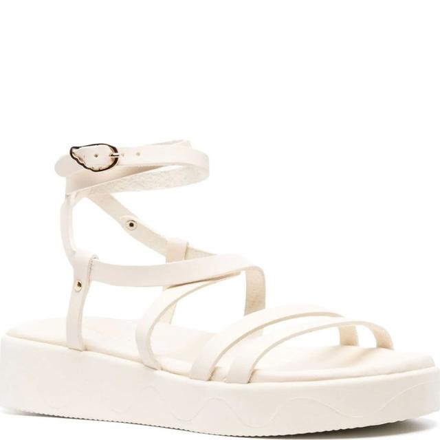 Basutės moterims, Balta, Aristea vachetta  sandals