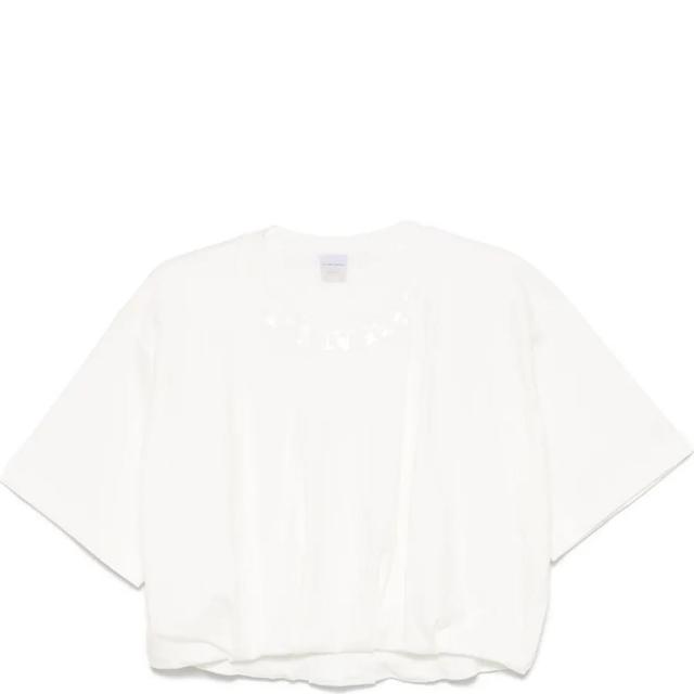 Marškinėliai trump. rankovėmis moterims, Balta, Torrone sweater