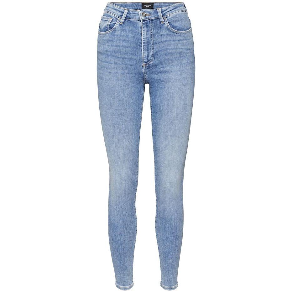 Tiesūs džinsai moterims, Mėlyna, VMSOPHIA HR SKINNY JE