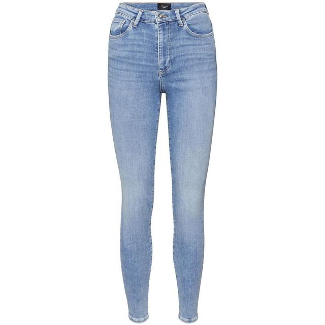 Tiesūs džinsai moterims, Mėlyna, VMSOPHIA HR SKINNY JE