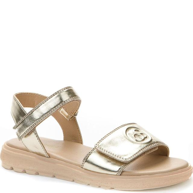 Basutės mergaitėms, Auksinė, SANDALS