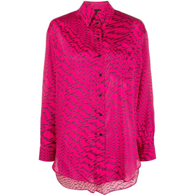 Marškiniai ilgomis rankovėmis moterims, Rožinė, Cricchetto shirt