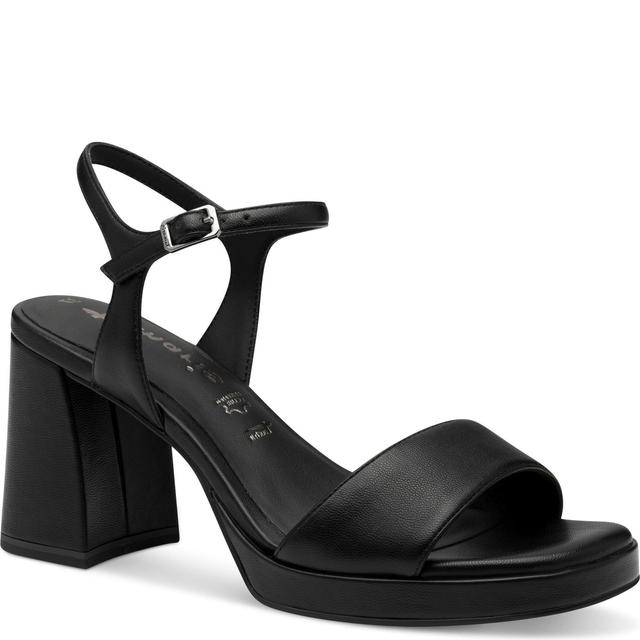 Basutės moterims, Juoda, Sandal heel 25SS