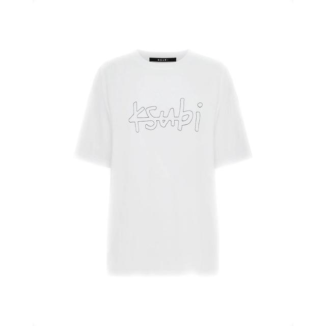 Marškinėliai trump. rankovėmis moterims, Balta, 1999 oh g ss tee white