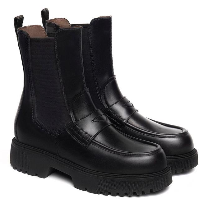 Aulinukai moterims, Juoda, Guanto booties