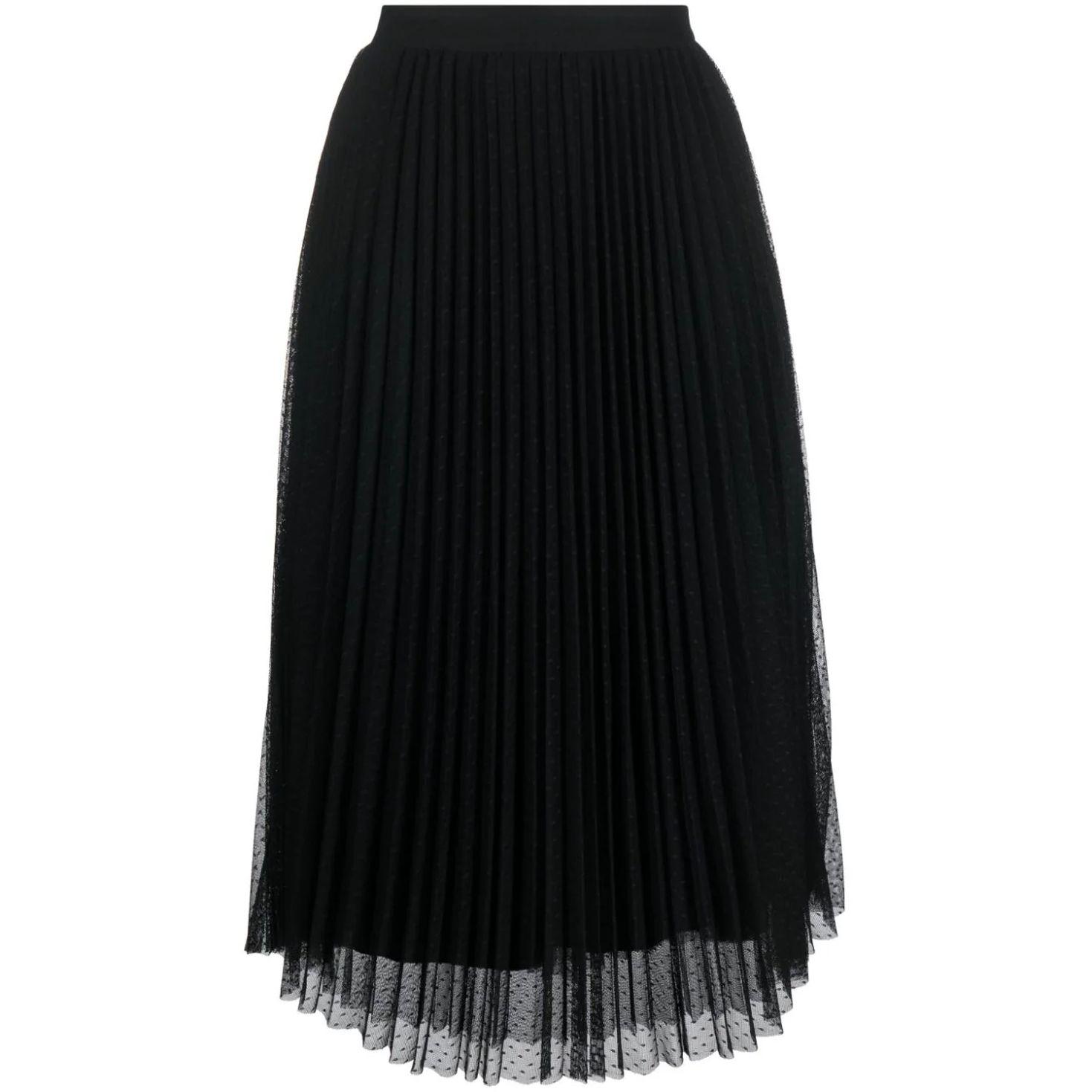 Midi sijonas moterims, Juoda, Midi skirt