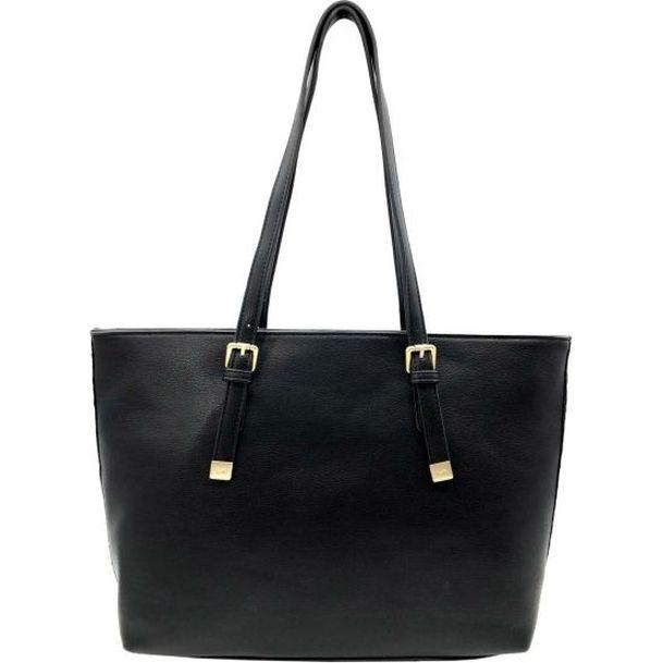 Pirkinių krepšys moterims, Juoda, Manhattan tote bag