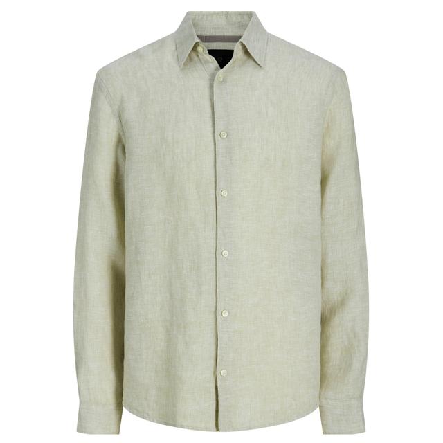 Marškiniai ilgomis rankovėmis vyrams, Pilka, Lawrence linen