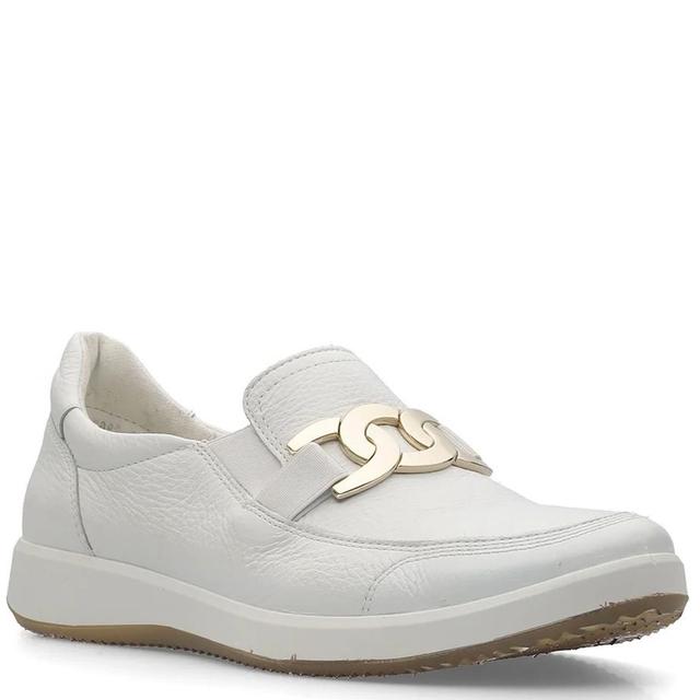 Loaferiai moterims, Balta, Roma loafers