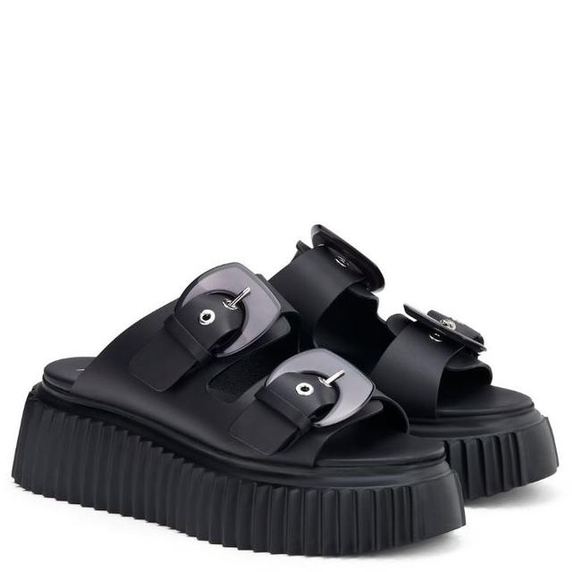 Šlepetės moterims, Juoda, Agatha slippers