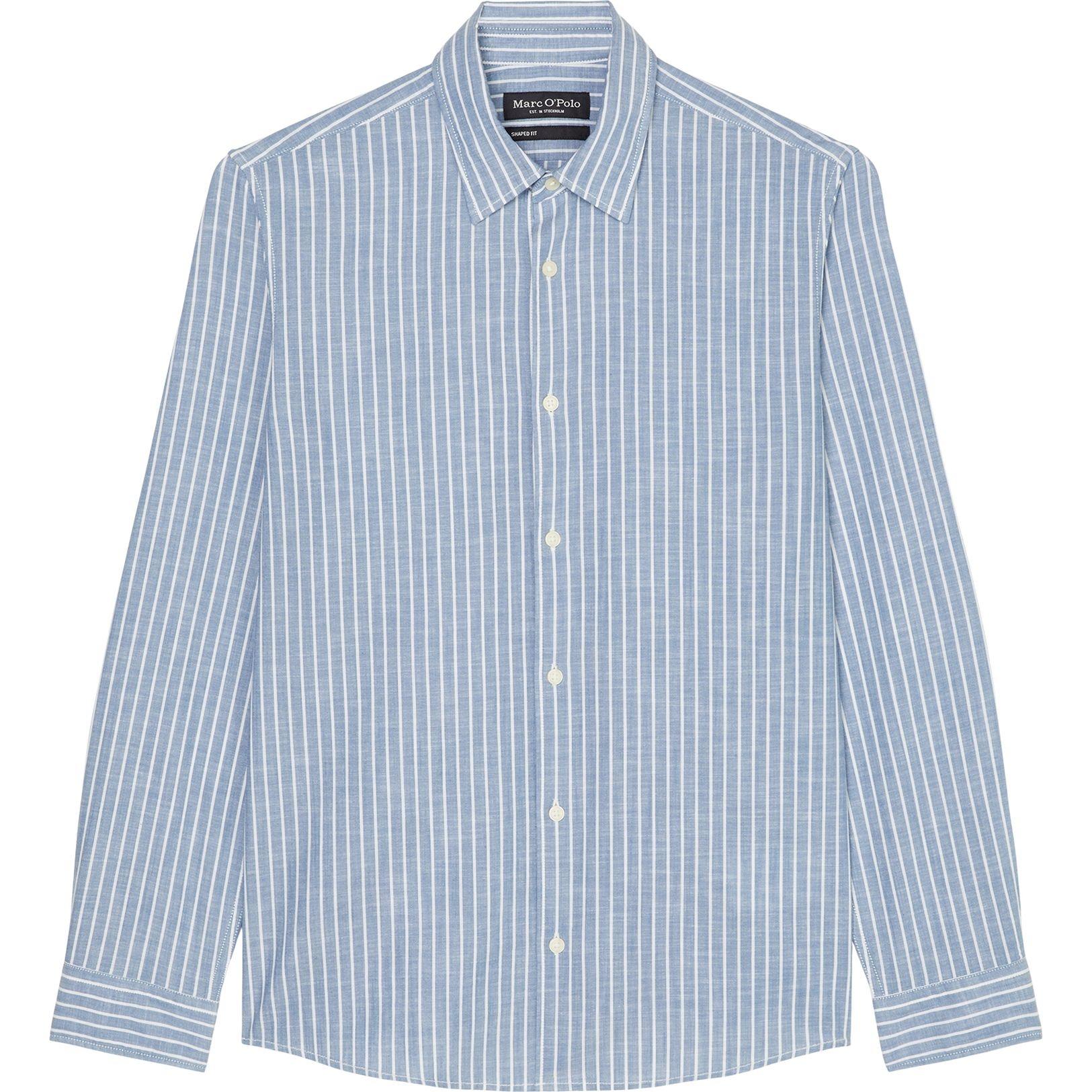 Marškiniai ilgomis rankovėmis vyrams, Mėlyna