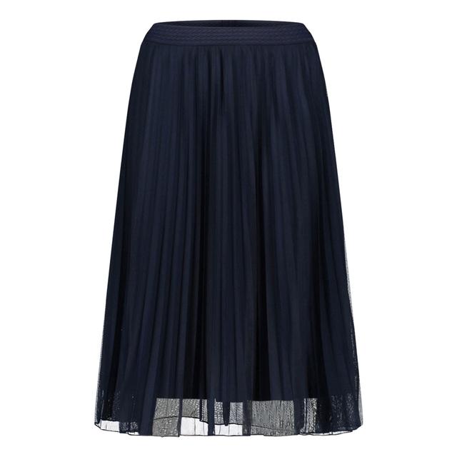 Midi sijonas moterims, Mėlyna, Mot.sijonas