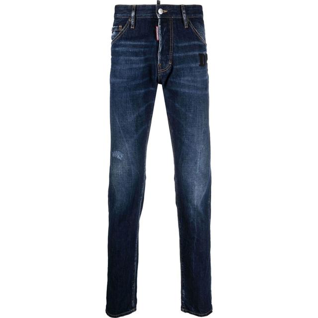 Aptempti džinsai vyrams, Mėlyna, Pants 5 pockets