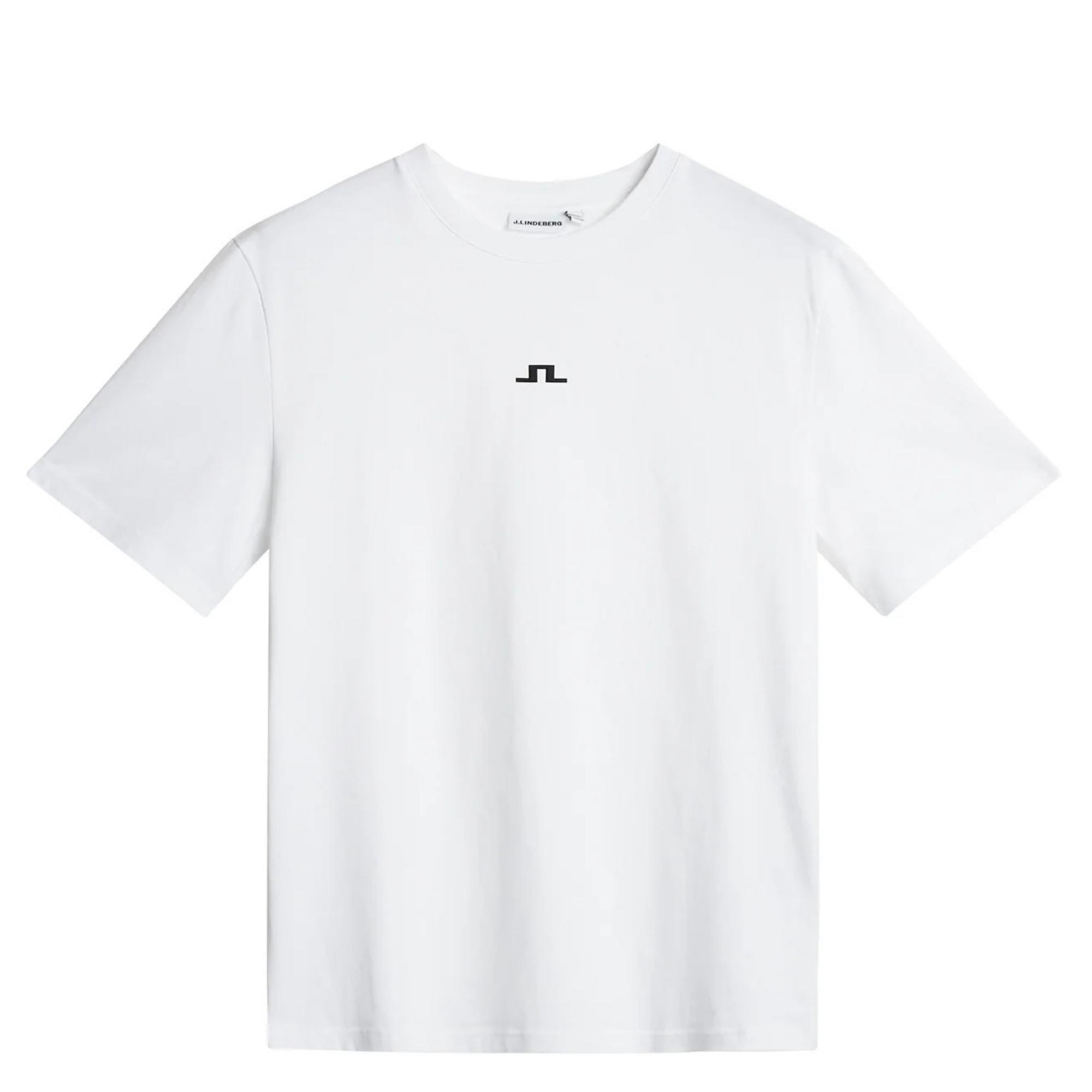 Marškinėliai trump. rankovėmis vyrams, Balta, Parcie logo tee