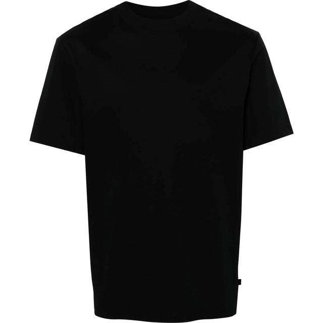 Marškinėliai trump. rankovėmis vyrams, Juoda, Ace mock neck t-shirt