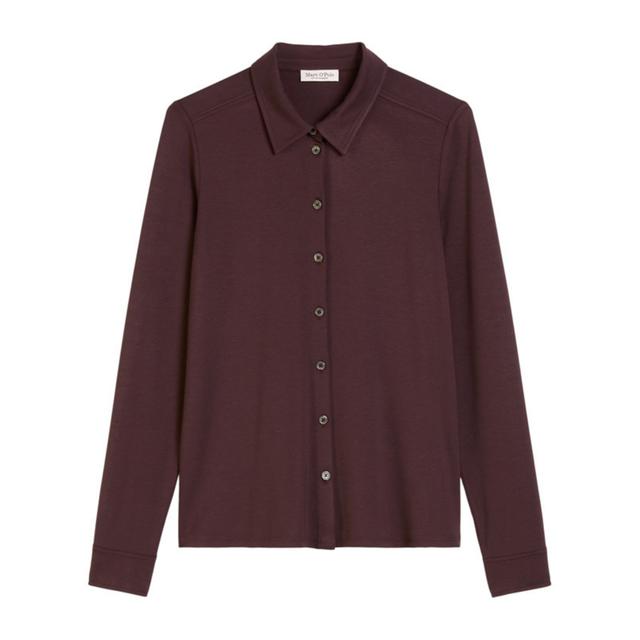 Marškiniai ilgomis rankovėmis moterims, Raudona, 509205252505 Shirts lon