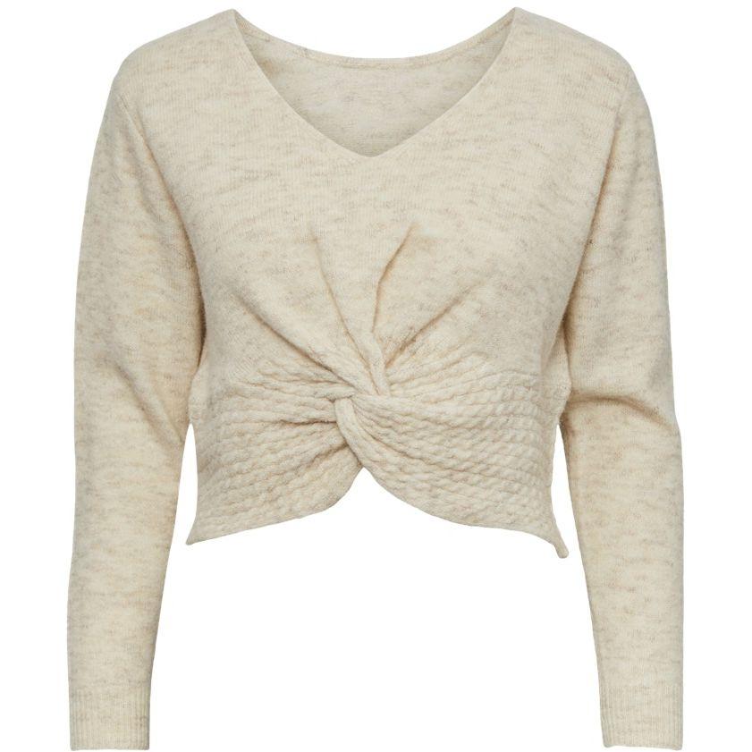 Megztinis moterims, Balta, PCNOA LS REVERSIBLE C