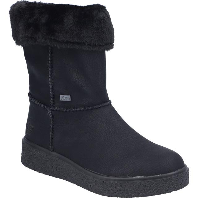 Aulinukai moterims, Juoda, Ladies mid height boots