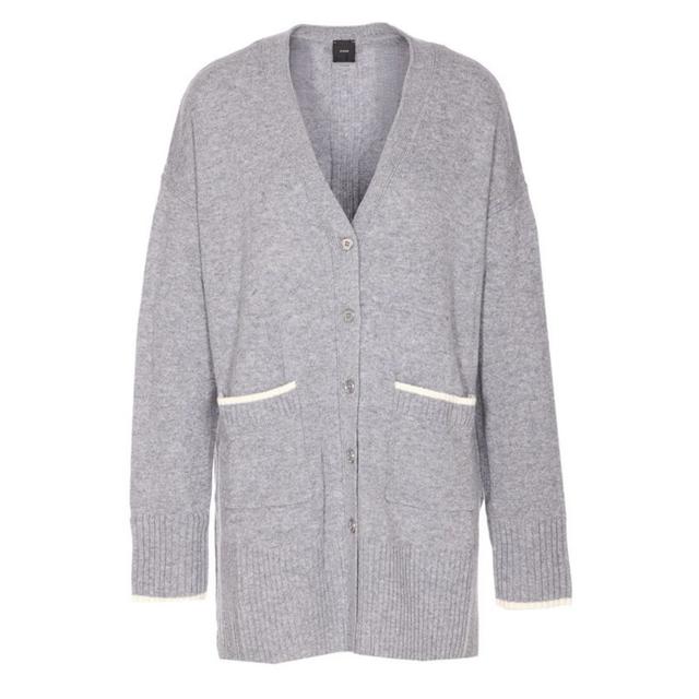 Kardiganas moterims, Pilka, Tasmania cardigan