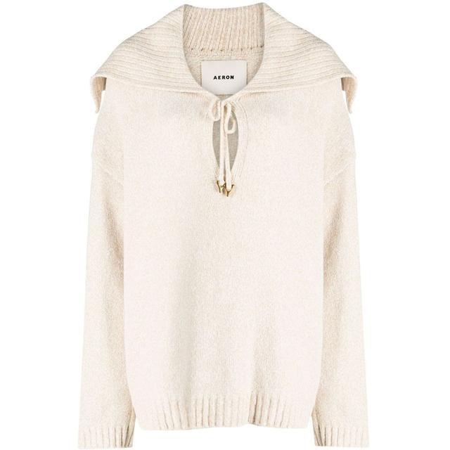 Megztinis moterims, Kūno, Collar-detail sweater